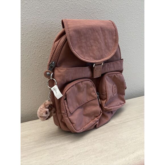 Kipling KIB7Y1 Lovebug Travel Small Backpack Polyamide Nylon Kind Rose - Picture 14 of 15